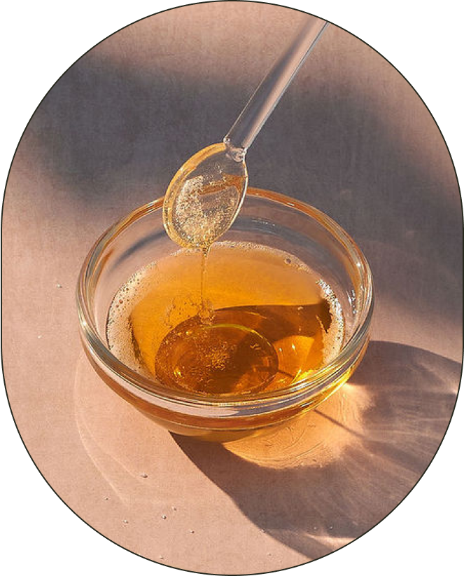 A small bowl of Decyl Glucoside, positioned against a neutral background.
