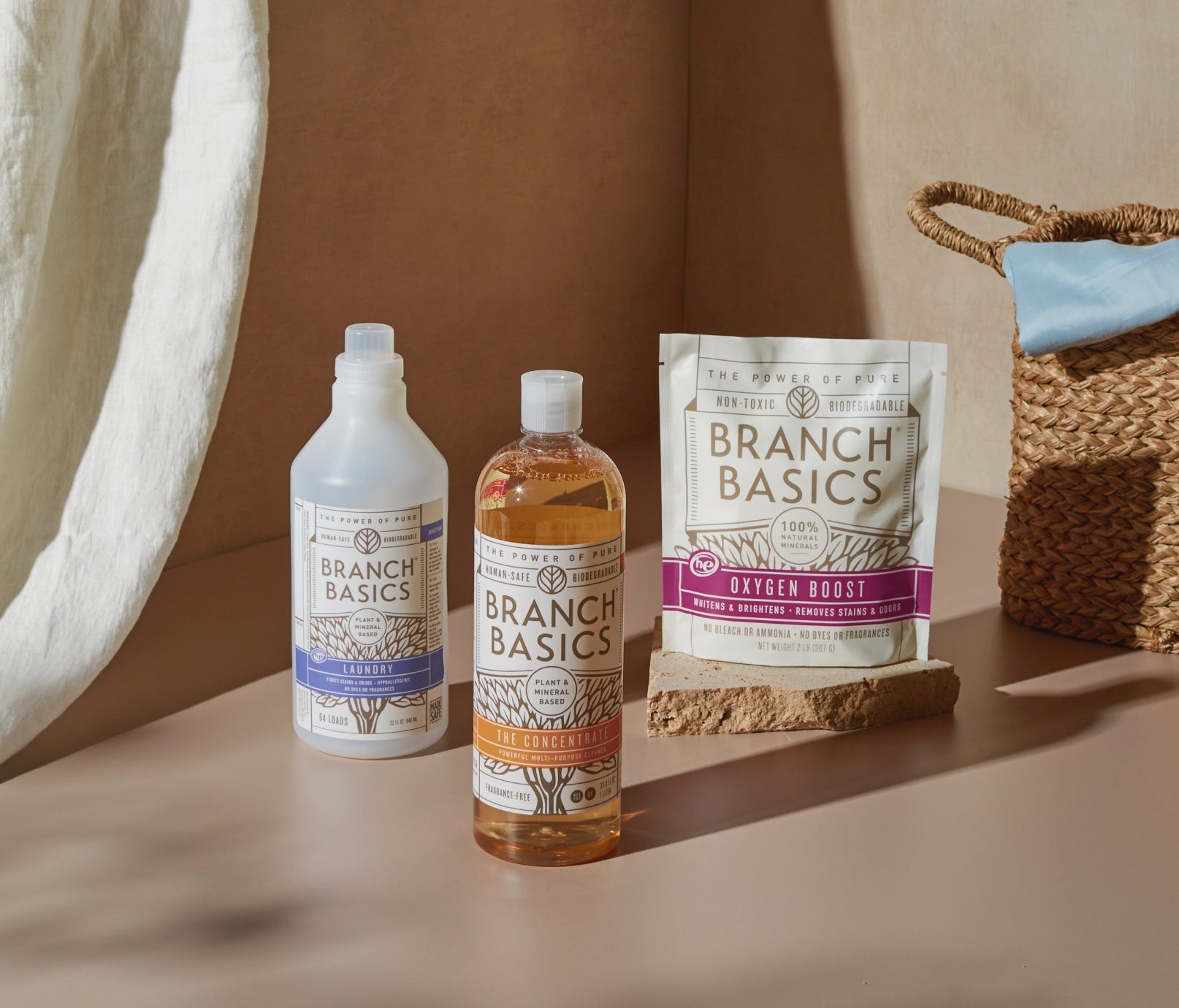 The Laundry Kit featuring a refillable Plastic bottle, displayed on a neutral background. - View 1
