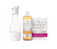 The Laundry Kit featuring a refillable Glass bottle, displayed on a transparent background. - Thumbnail View 2
